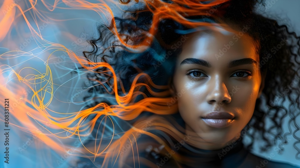Exploring the Representation of Black Women with Curly Hair Through a Neural Network Concept. Concept Black women, Curly hair, Representation, Neural network, Empowerment