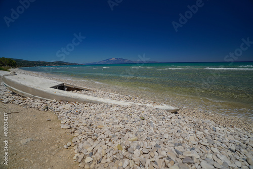 sand beach of Alykes