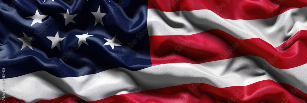 Flag on White Wall Banner - Show Your Love Flag on White Wall Banner - Show Your Love