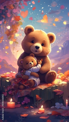 Herbstliche Liebe im Bärenland