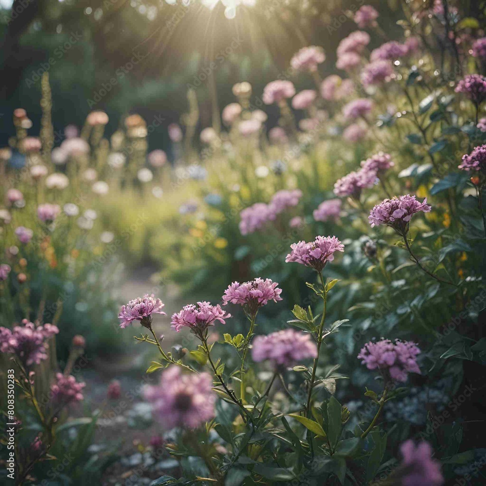 Obraz premium flowers in the garden