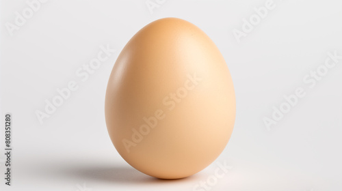 egg with white background. generative ai