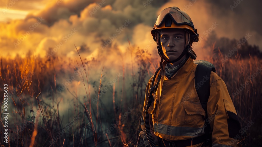 fireman in action fireman in action