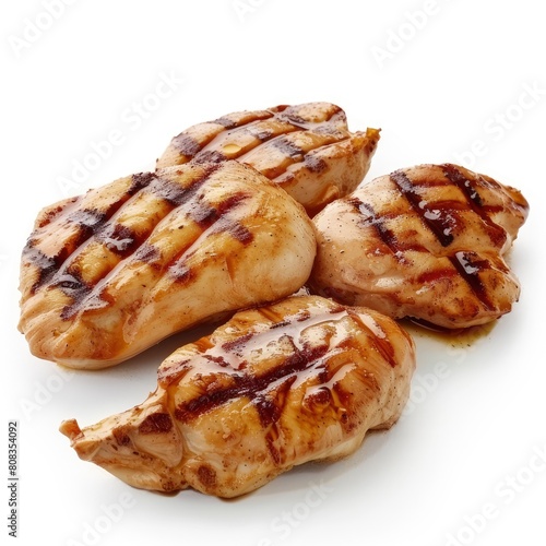 Grilled Chicken Fillets Sizzle With Flavor, Tempting The Palate, Illustrations Images