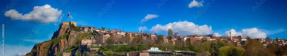 Panorama Ankara Castle is a best popular tourist attraction, destination of Ankara. Old historic houses cloudy and blue sky. High resolution wallpaper. Panoramic view of Ankara city, capital of Turkey Panorama Ankara Castle is a best popular tourist attraction, destination of Ankara. Old historic houses cloudy and blue sky. High resolution wallpaper. Panoramic view of Ankara city, capital of Turkey