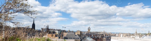 Panorama of Edinburgh  Scotland