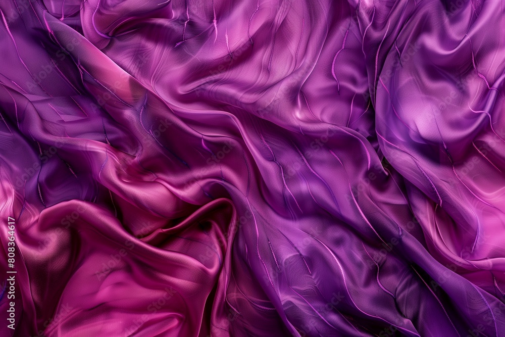 Obraz premium Acrylic Dyed Silk. Burgundy Background. Vivid Acrylic Paint. Bright Ink Isolated Background. Neon Painting Women. Hand Ink Drawing.