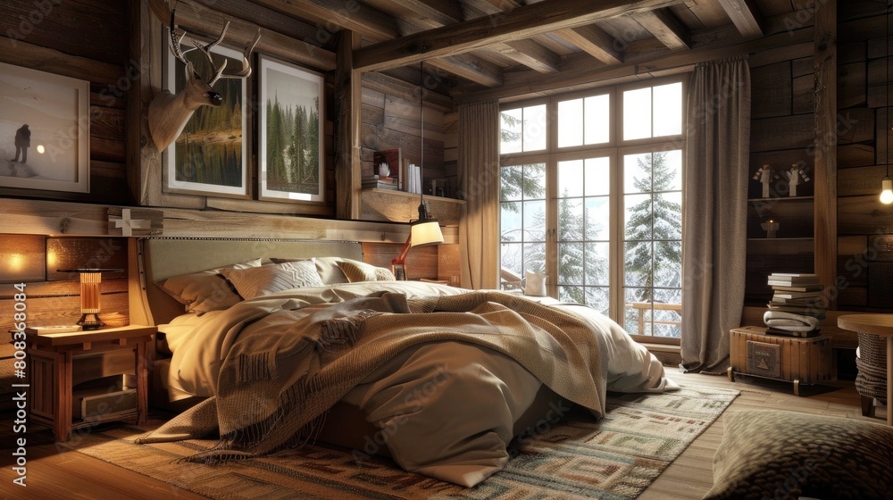 Cozy Rustic Bedroom Cozy Rustic Bedroom