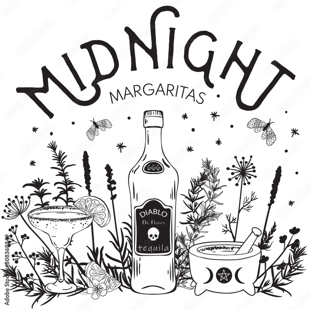 Photography Practical Magic Midnight Margaritas Svg, Practical Magic Shirt, Practical Magic