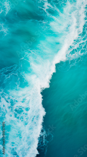 A minimalist interpretation of a California ocean wave. Photographed near Santa Barbara, California

