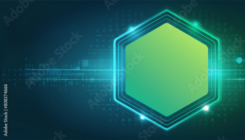 Technology Theme Background. Content Cover. Online Learning. Courses. Copy Space.