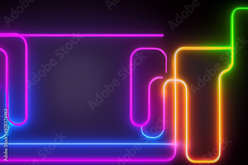 Néons colorés