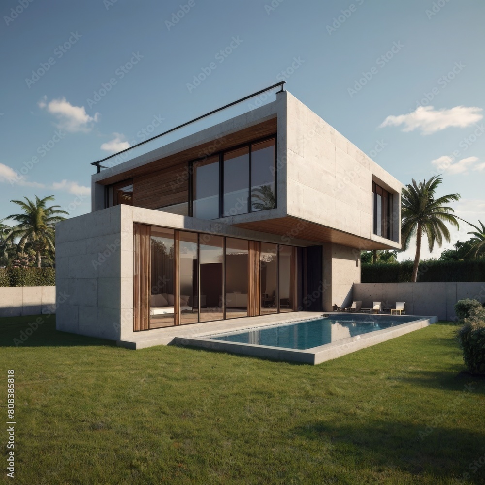 Modern House 3D Model