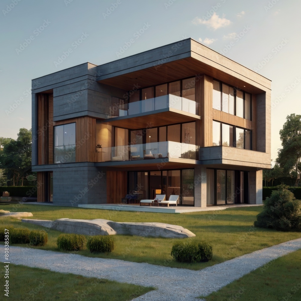 Modern House 3D Model