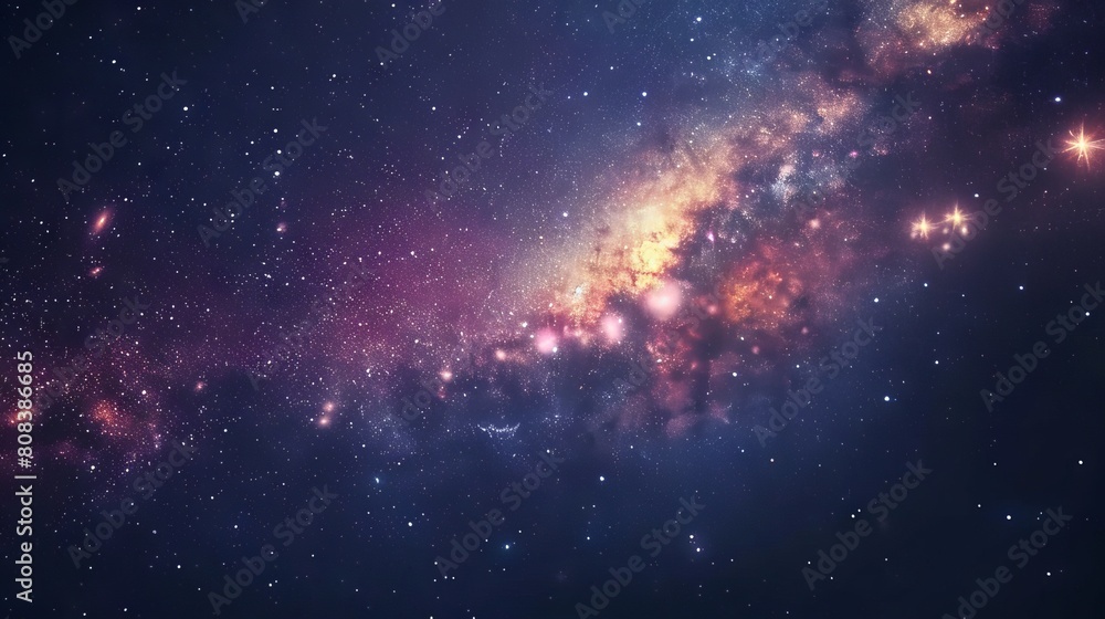 Nebula galaxy design