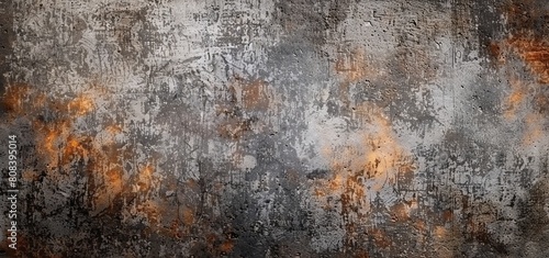 High-resolution image capturing a gritty metal surface with distinctive rusty orange stains and weathered textures, perfect for backgrounds, overlays or graphic design elements