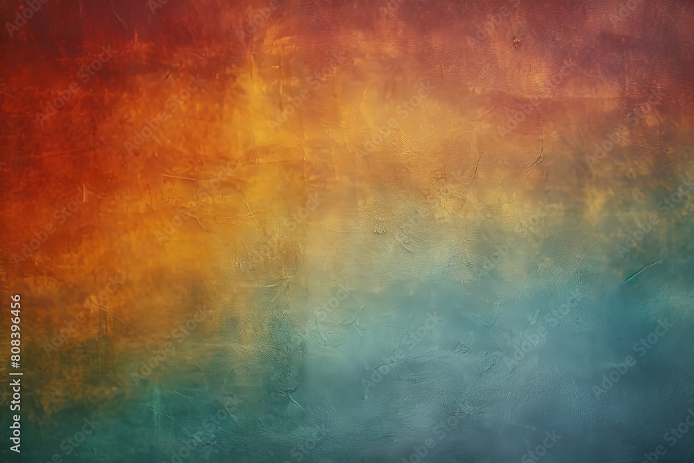 Vibrant abstract background with a blend of warm orange and cool blue hues, creating an artistic textured backdrop suitable for various creative projects