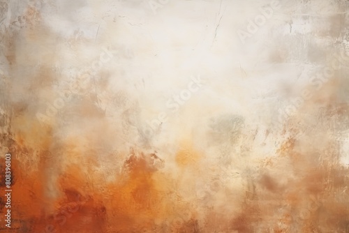 High-quality image featuring a warm, inviting blend of orange and cream hues with a textured finish, perfect for artists, designers, and background utilization in various creative projects © Enigma