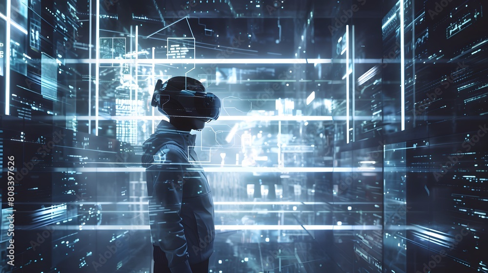 Fototapeta premium VR tecnology