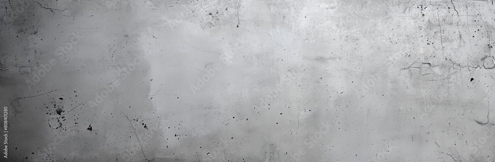 Wide panoramic image of a grunge concrete wall texture with cracks, stains, and splatters, perfect for use as a backdrop or graphic design element in various projects Wide panoramic image of a grunge concrete wall texture with cracks, stains, and splatters, perfect for use as a backdrop or graphic design element in various projects