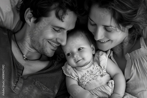 Family photographed during intimate moments, sharing laughter and complicity, lifestyle photography  © furyon