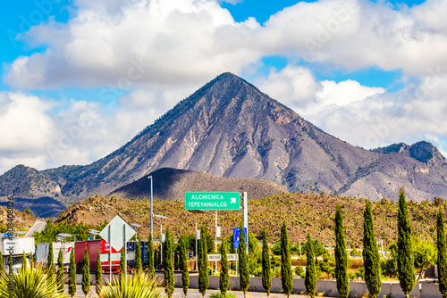 Cerro de Pizarro on the Puebla highway photo