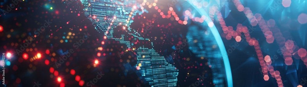 Interconnected Global Stock Market Arrows Interconnected Global Stock Market Arrows