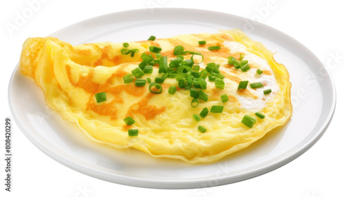 PNG Egg omlete omelette plate food. photo