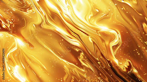 Bright Gold Abstract Background