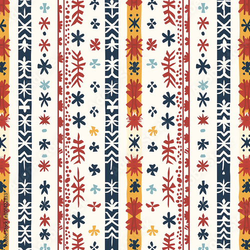 Floral seamless patterns for vintage fabric, wallpaper, and textile designs