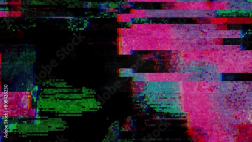 noise glitch fx effect motion footage overlay