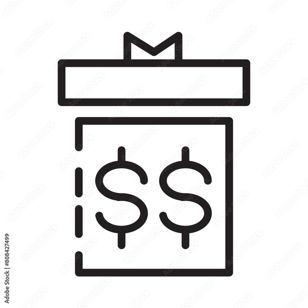 Casino Gambling Gaming Line Icon Casino Gambling Gaming Line Icon
