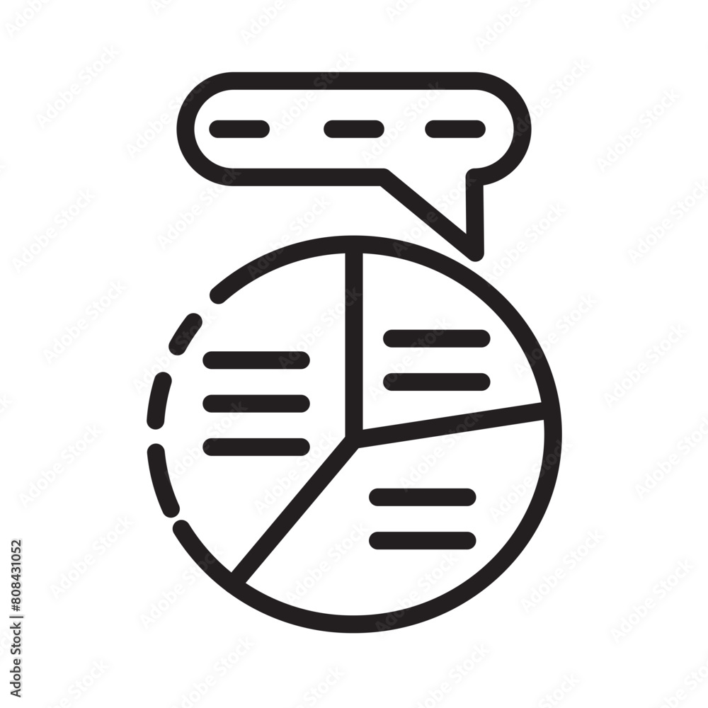 Chart Graph Person Line Icon Chart Graph Person Line Icon