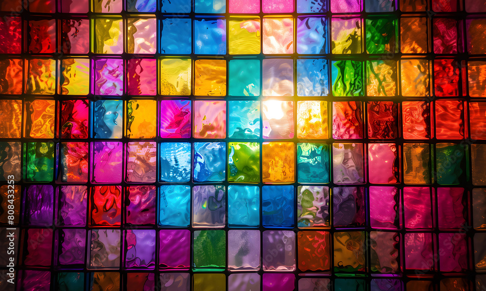 Stained-glass square blog full color. Stained-glass square blog full color.