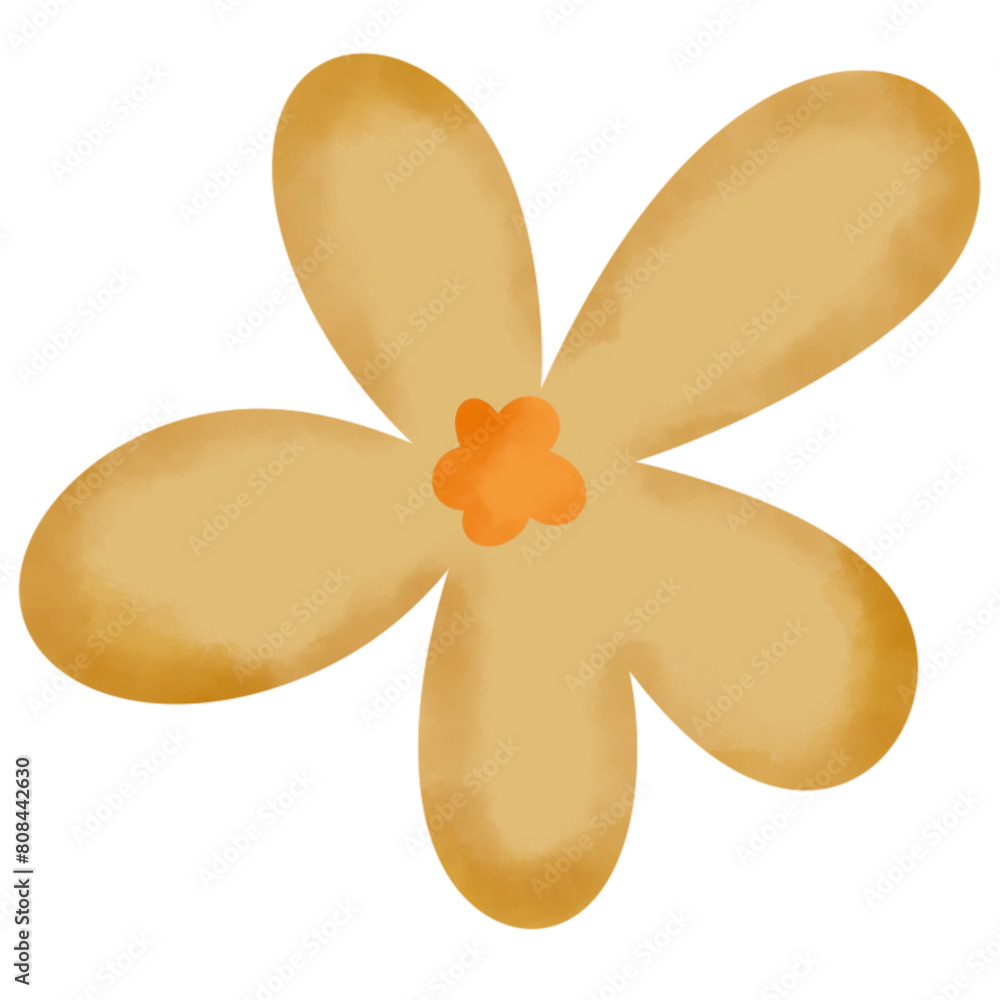 illustration of a flower illustration of a flower