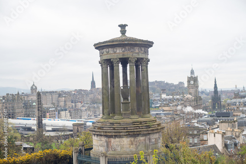 Dugald Stewart Monument, Calton Hill, Edinburgh photo