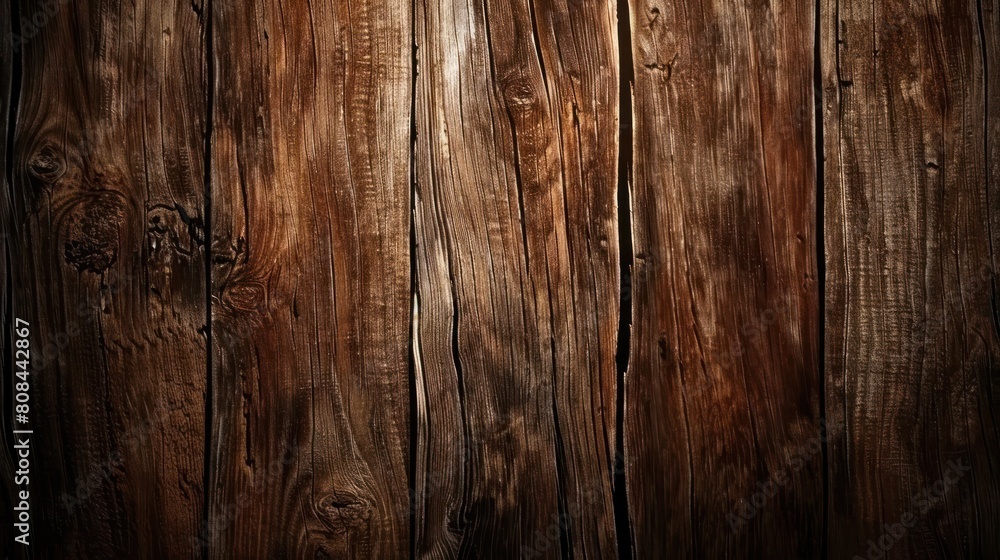 Obraz premium Brown wood texture. Abstract background