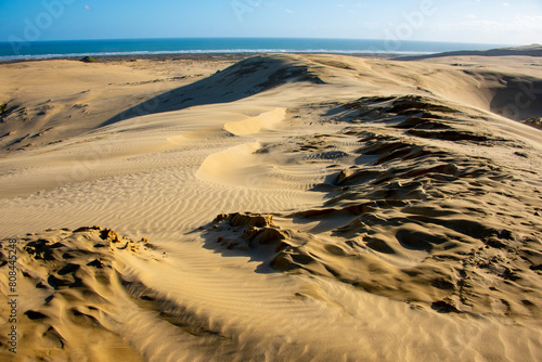 Giant Sand Dunes in Cape Reinga - New Zealand photo