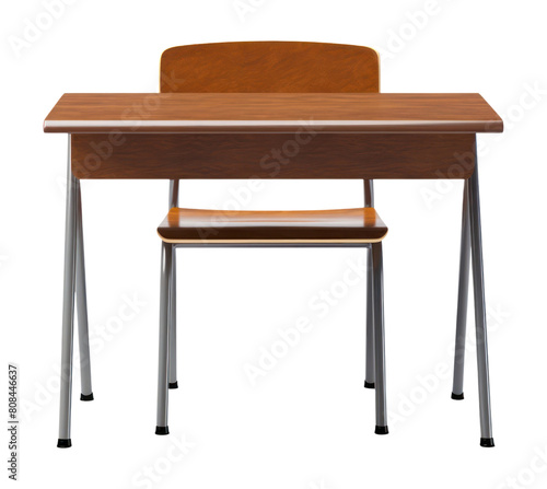 PNG Classroom desk furniture table.