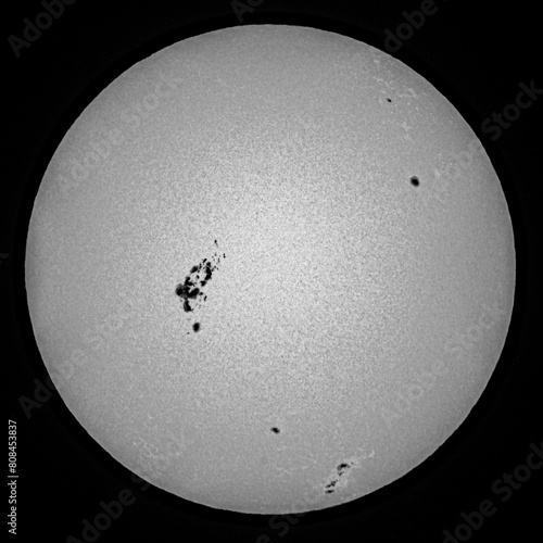 May 7, 2024. Sunspots are phenomena on the Sun's photosphere that appear as temporary spots that are darker than the surrounding areas. solar photography, astrophotography. Waikiki Honolulu 