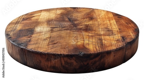 Round wooden chopping board 