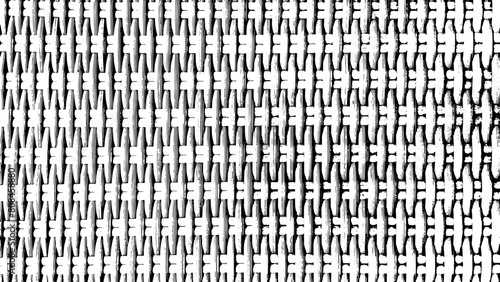2-42. Bamboo Basket Pattern - Illustration. Abstract Bamboo Vector Pattern.
