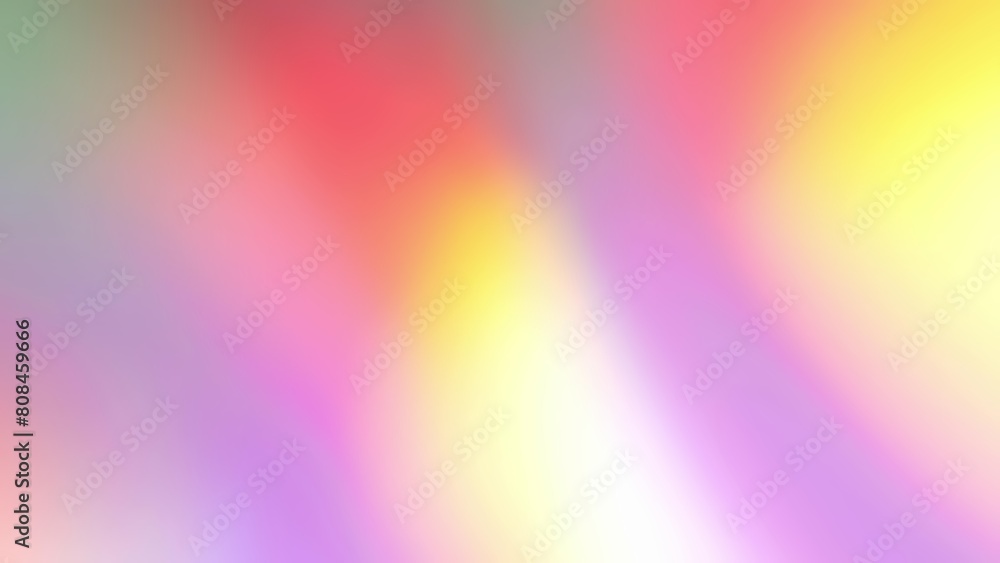 Rainbow abstract background. Multicolored light rays flash and glow. Optical Crystal Prism Beams