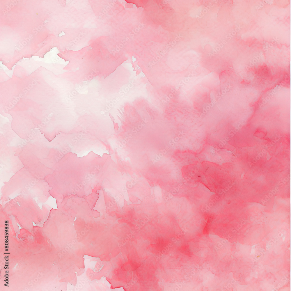Fototapeta premium Soft Pink Watercolor Abstract Texture