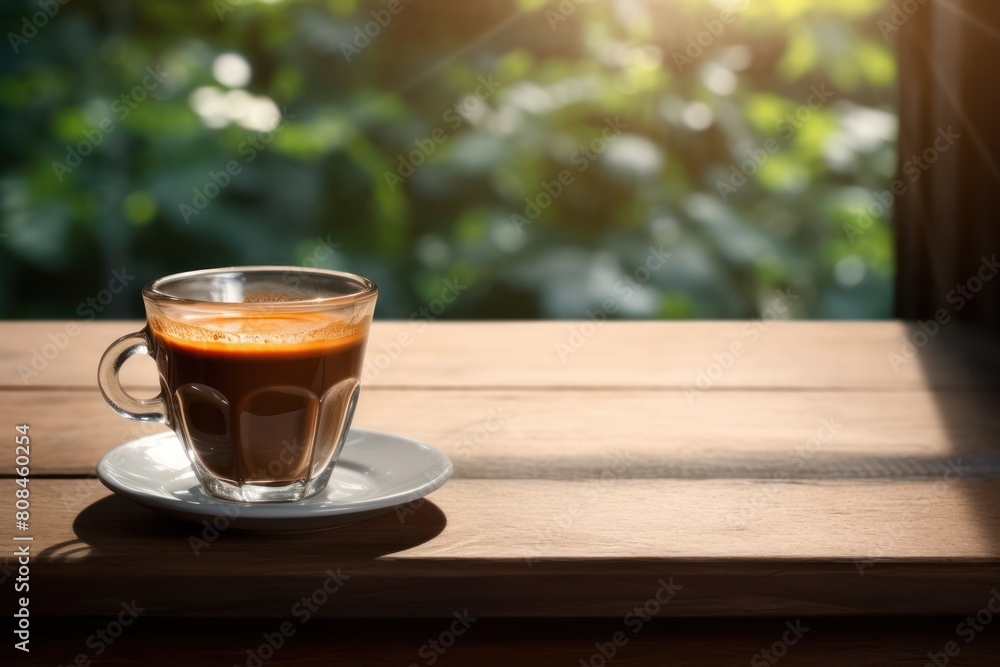 Milk Tea on a wooden table Milk Tea on a wooden table