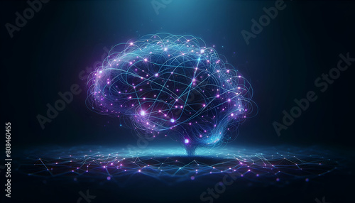 Memory Learning Intellect Mental Digital Artwork Wallpaper HD Generative AI 
