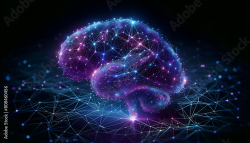 Neuroscience Synapses Brainwaves Cognition Perception Creativity Memory Wallpaper HD Generative AI