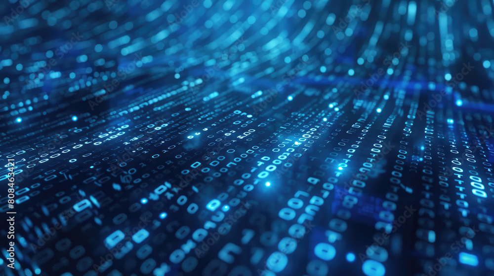 Dynamic Data Stream Background Dynamic Data Stream Background