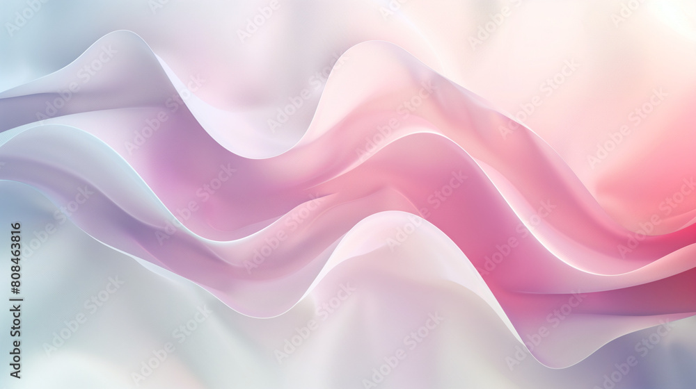 Pastel abstract waves in soft hues of pink, blue, and peach Pastel abstract waves in soft hues of pink, blue, and peach