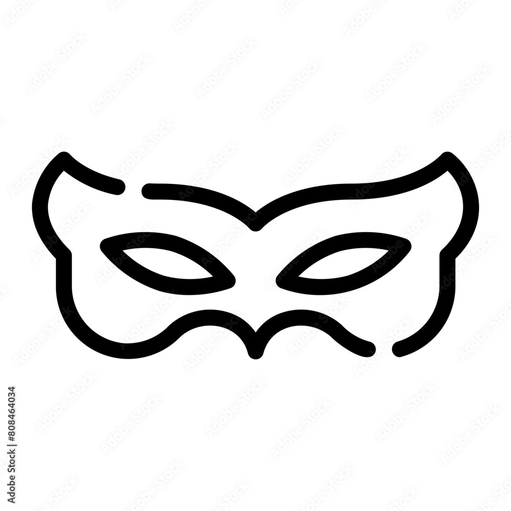 eye mask line icon eye mask line icon
